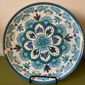 Williams Sonoma Set of 4 Blue Veracruz Melamine Salad Plates